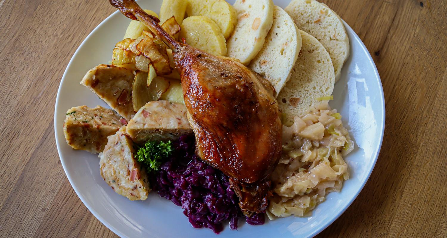 Rychl� obcerstveni v centru Prahy - Svatomartinské menu v Praze